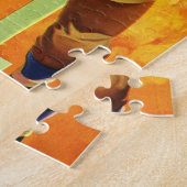 Vintager Fußball-Fußball-Rückspiel Puzzle (Seite)