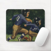 Vintager Fußball, Kinder, Sportler Mousepad (Mit Mouse)
