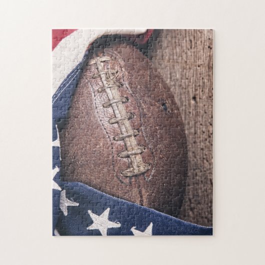 Vintager Fußball Puzzle (Vertikal)