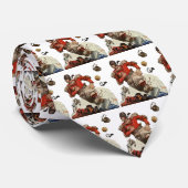 Vintager Fußballspieler Krawatte (Gerollt)