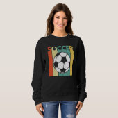 Vintager Fußballsport Sweatshirt (Vorne ganz)