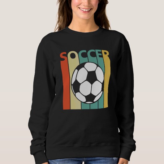 Vintager Fußballsport Sweatshirt (Vorderseite)