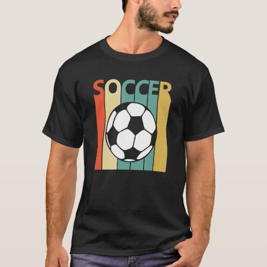 Vintager Fußballsport T-Shirt (Vorderseite)