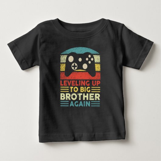 Vintager Gamer br. Baby T-shirt (Vorderseite)