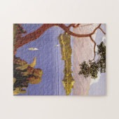 Vintager Gardasee, Italien Puzzle (Horizontal)