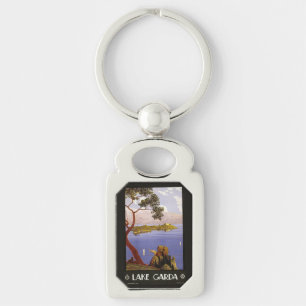 Vintager Gardasee - Italien Schlüsselkette Schlüsselanhänger