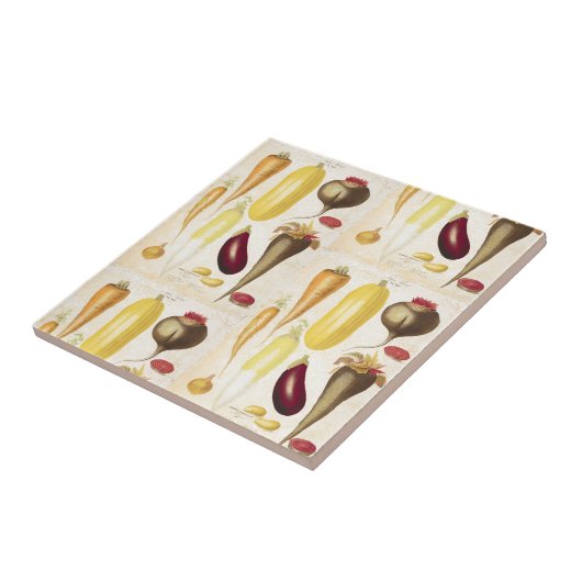 Vintager Garten Gemüse Küche Fliese (Seite)