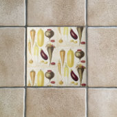 Vintager Garten Gemüse Küche Fliese