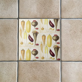 Vintager Garten Gemüse Küche Fliese