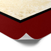 Vintager Garten Gemüse Küche Poster (Ecke)