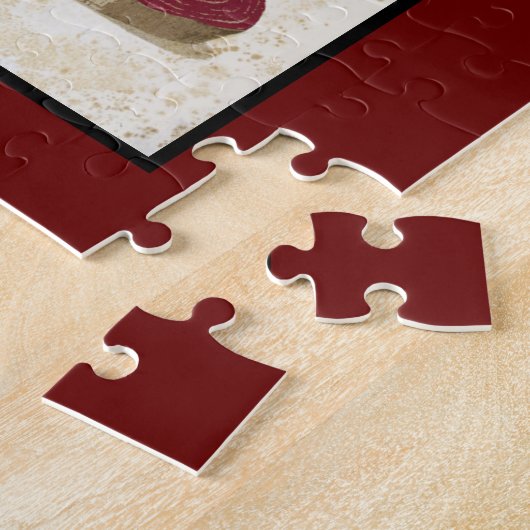 Vintager Garten Gemüse Küche Puzzle (Seite)