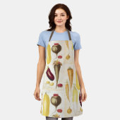 Vintager Garten Gemüse Küche Schürze (Getragen)