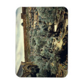 Vintager Garten Gethsemane Jerusalem Israel Magnet (Vertikal)