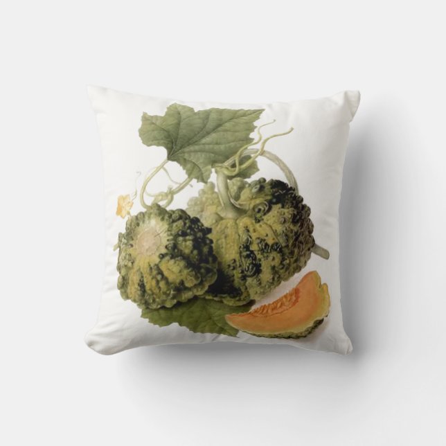 Vintager Garten Gourmet & Weinkultur Kissen (Vorderseite)