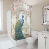 Vintager Garten im indischen Stil Duschvorhang (Beispiel)