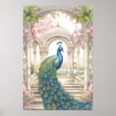 Vintager Garten im indischen Stil Poster (Vorne)