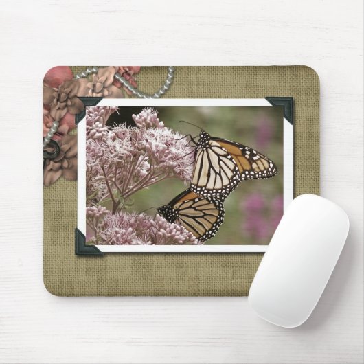 Vintager Garten Mousepad (Mit Mouse)