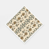 Vintager Garten Serviette (Ecke)