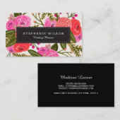 Vintager Garten Visitenkarte (Vorne/Hinten)