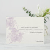 VINTAGER GARTEN| WEDERINVITATION EINLADUNG (Stehend Vorderseite)