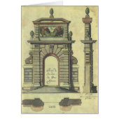 Vintager Gartenbogen, Renaissance-Architektur (Vorne)