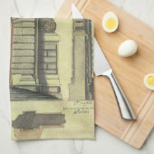 Vintager Gartenbogen, Renaissance-Architektur Handtuch (Viertel Falte)