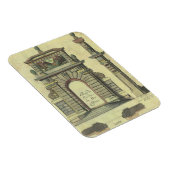 Vintager Gartenbogen, Renaissance-Architektur Magnet (Rechte Seite)