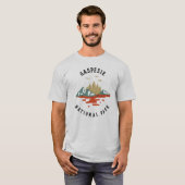 Vintager Gaspesie-Nationalpark T-Shirt (Vorne ganz)