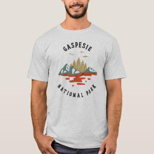 Vintager Gaspesie-Nationalpark T-Shirt