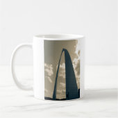 Vintager Gateway-Arch Kaffeetasse (Links)
