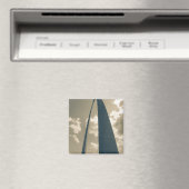 Vintager Gateway-Arch Magnet (In Situ (Geschirrspüler))