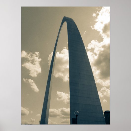 Vintager Gateway-Arch Poster (Vorne)