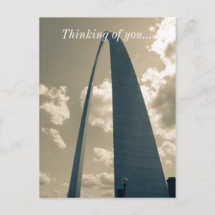 Vintager Gateway-Arch Postkarte