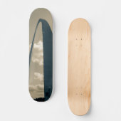 Vintager Gateway-Arch Skateboard (Vorderseite)