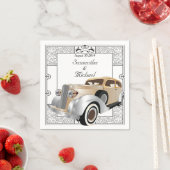 Vintager Gatsby-Stil Serviette (Beispiel)