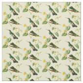 Vintager Gebirgsedelstein-Kolibri Stoff (Muster)