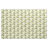 Vintager Gebirgsedelstein-Kolibri Stoff (Fat Quarter (45,7 x 55,9 cm))