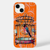 Vintager Geburtskäfig Case-Mate iPhone Hülle (Rückseite)