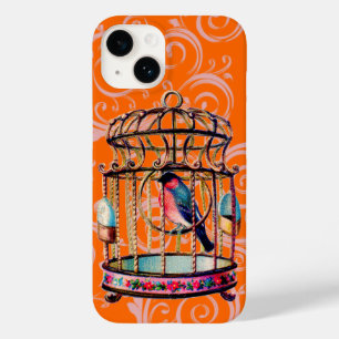 Vintager Geburtskäfig Case-Mate iPhone 14 Hülle