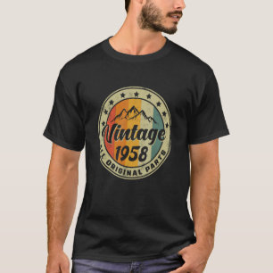 Vintager Geburtstag 1958 Alle Originalteile Frauen T-Shirt