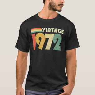 Vintager Geburtstag 1972 50. Geburtstag stört Männ T-Shirt