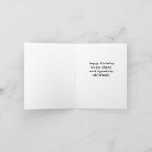 Vintager Geburtstag 1974 Retro-Design für Freunde Karte (Innenseite)