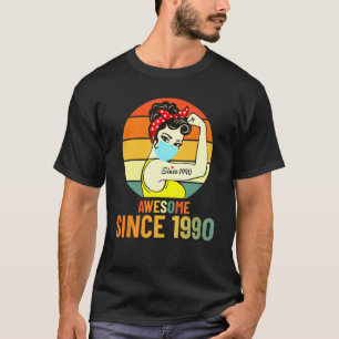 Vintager Geburtstag 1990 für Frauen - 31. Geburtst T-Shirt