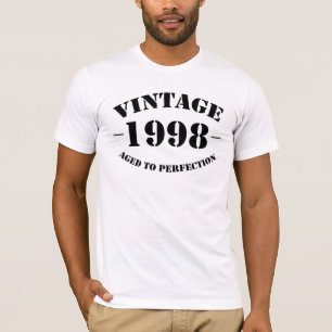 Vintager Geburtstag 1998 gealtert zur Perfektion T-Shirt
