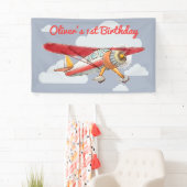 Vintager Geburtstag Banner (Insitu)