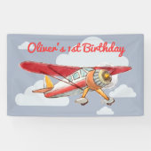 Vintager Geburtstag Banner (Horizontal)