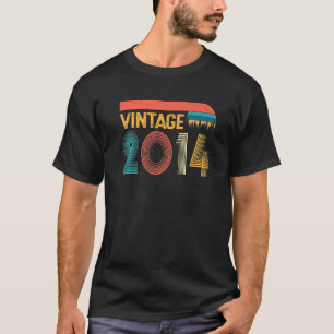 Vintager Geburtstag für Männer Frauen 9 Jahre eim T-Shirt
