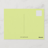 Vintager Geburtstag für sie Postkarte (Rückseite)