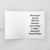 Vintager Geburtstag Karte (Innenseite)