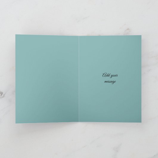 Vintager Geburtstag Karte (Innenseite)